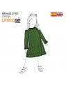 VESTIDO RAGLAN NIÑA 2101