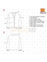 MOLDE BLUSA BASICA MUJER 2301