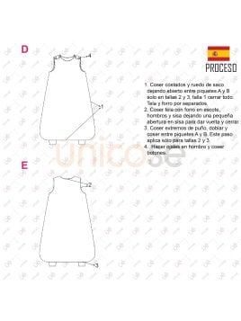 Moldes de pijamas y ropa interior | Únicose La Moldería