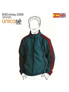 MOLDE: CHAQUETA IMPERMEABLE UNISEX Hchaq 2103