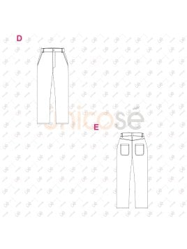 Moldes de Pantalones en PDF o Papel, Patrones de Costura
