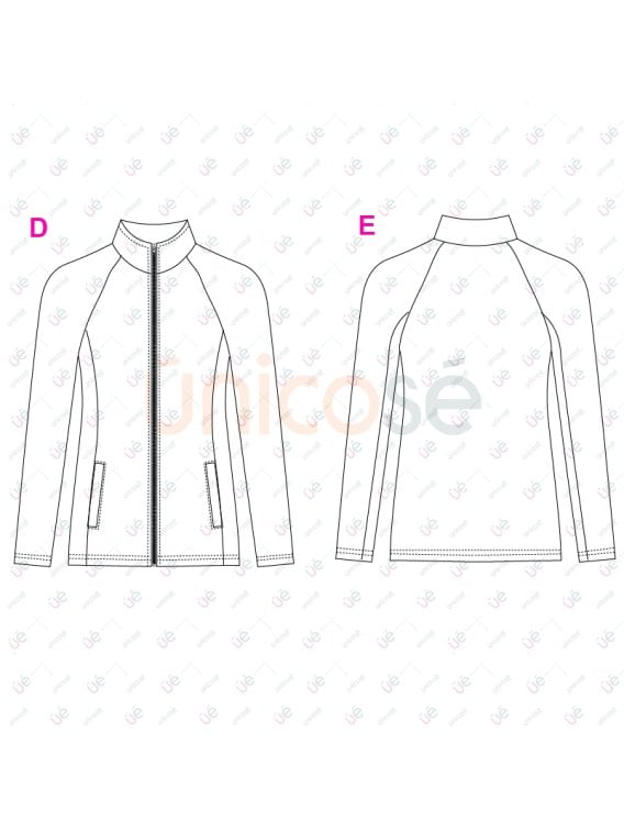 MOLDE DEPORTE CHAQUETA MUJER 2405