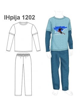 Pijama Niño 2 Piezas - 2B044