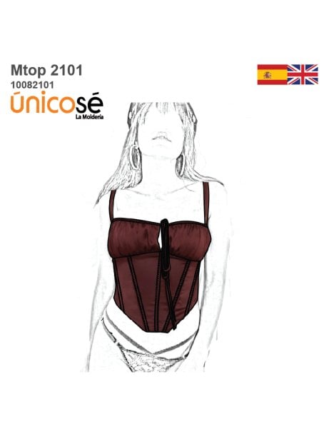TOP CORSET MUJER 2101