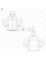 MOLDE CHAQUETA CORTAVIENTO MUJER 2415