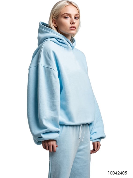 MOLDE POLERON HOODIE OVERSIZE MUJER 2405
