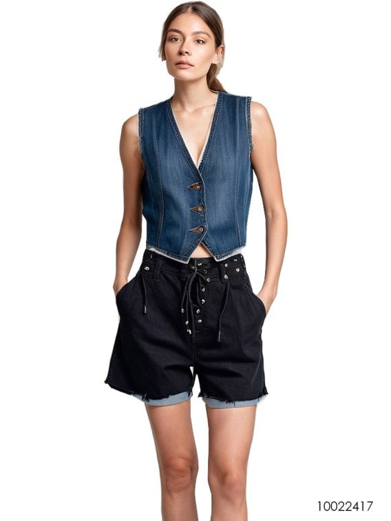 MOLDE CHAQUETA CHALECO MUJER 2417