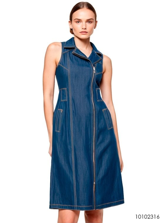 MOLDE VESTIDO MIDI MUJER 2316
