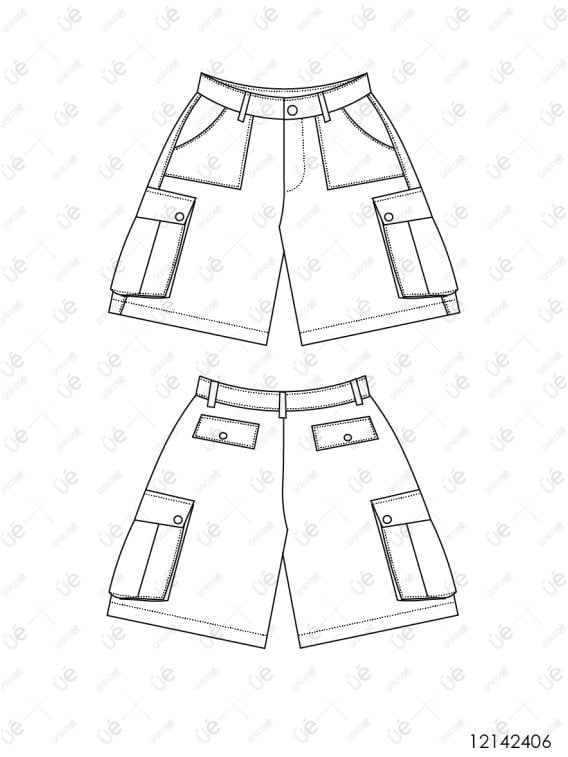 MOLDE SHORT BERMUDA HOMBRE 2406