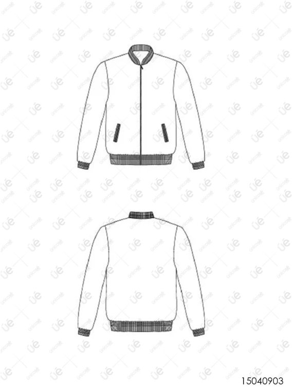 POLERON CHAQUETA ESCOLAR 0903