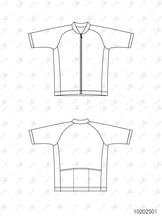 MOLDE DEPORTE TRICOTA CICLISMO 2501