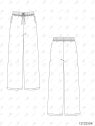 MOLDE PANTALON JOGGER BAGGY HOMBRE 2504 MOLDE PANTALON JOGGER BAGGY HOMBRE 2504