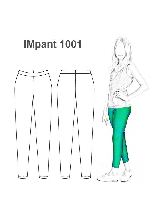 PANTALON CALZA SIN COSTURA NIÑA 1001