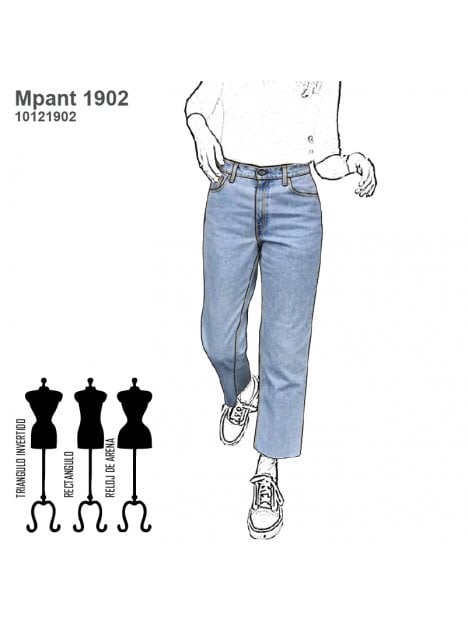 Pantalón Jean Para Dama REF 19028